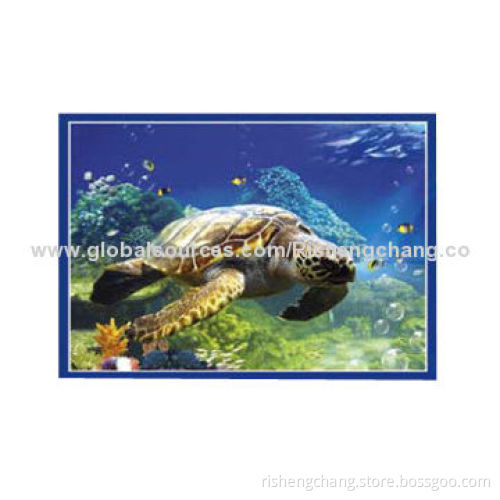 Flexible magnet, can be stuck on fridge, door and other iron goods to decorate